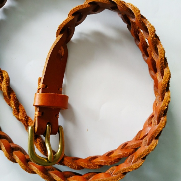Chestnut Braided Belt - Picture 3 of 4